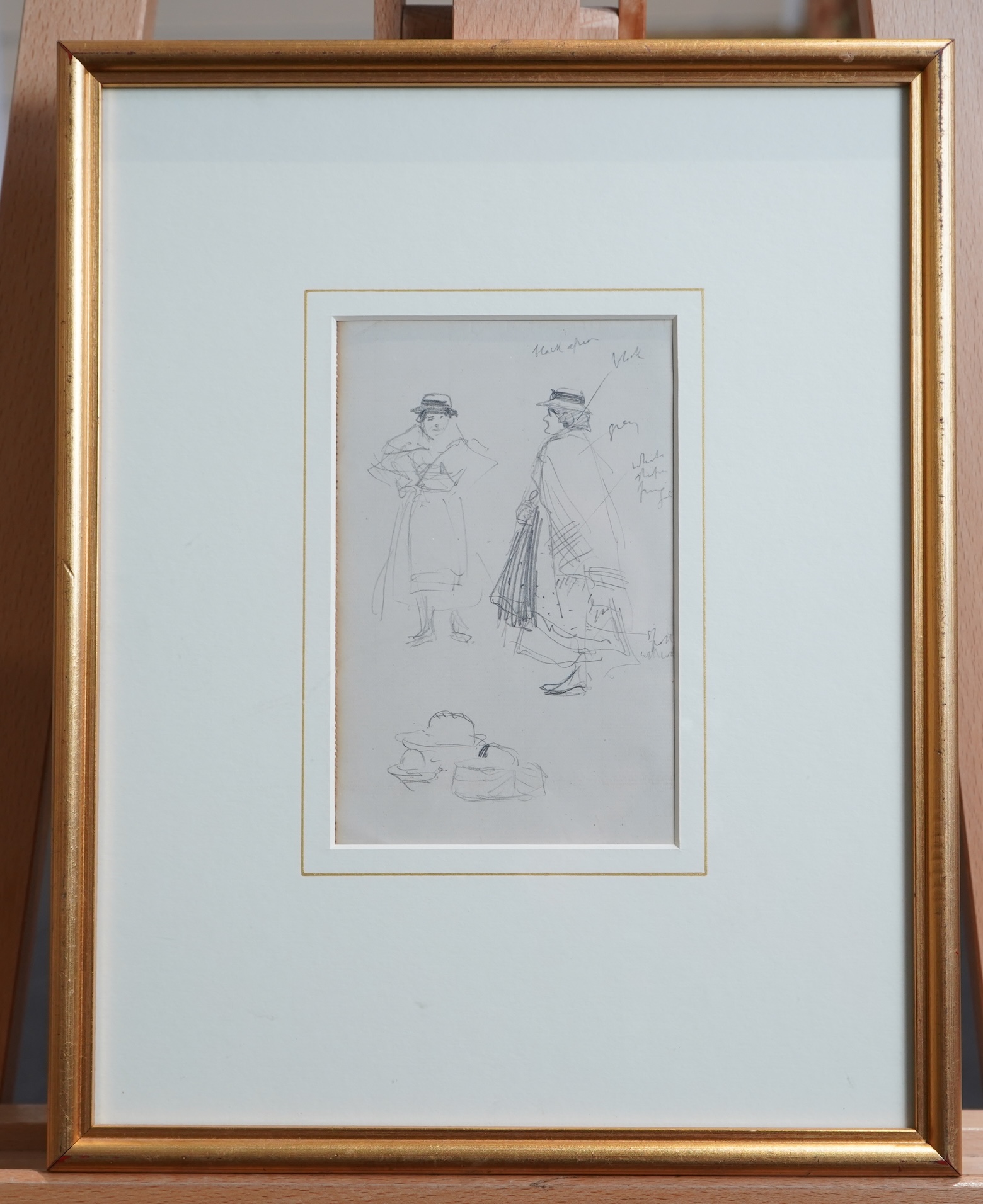 Arthur Rackham, 1867-1939, Figural study